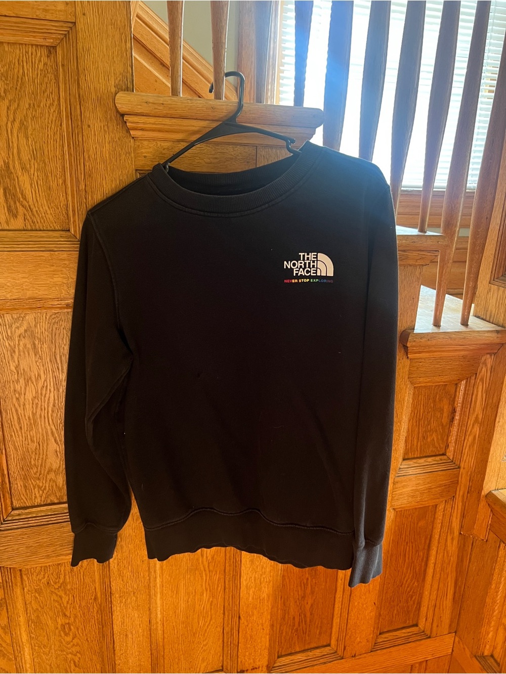 The North Face Black Logo Crew Sweatshirt